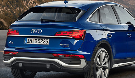 Audi introduces Q5 Sportback, their third model with digital OLED lighting